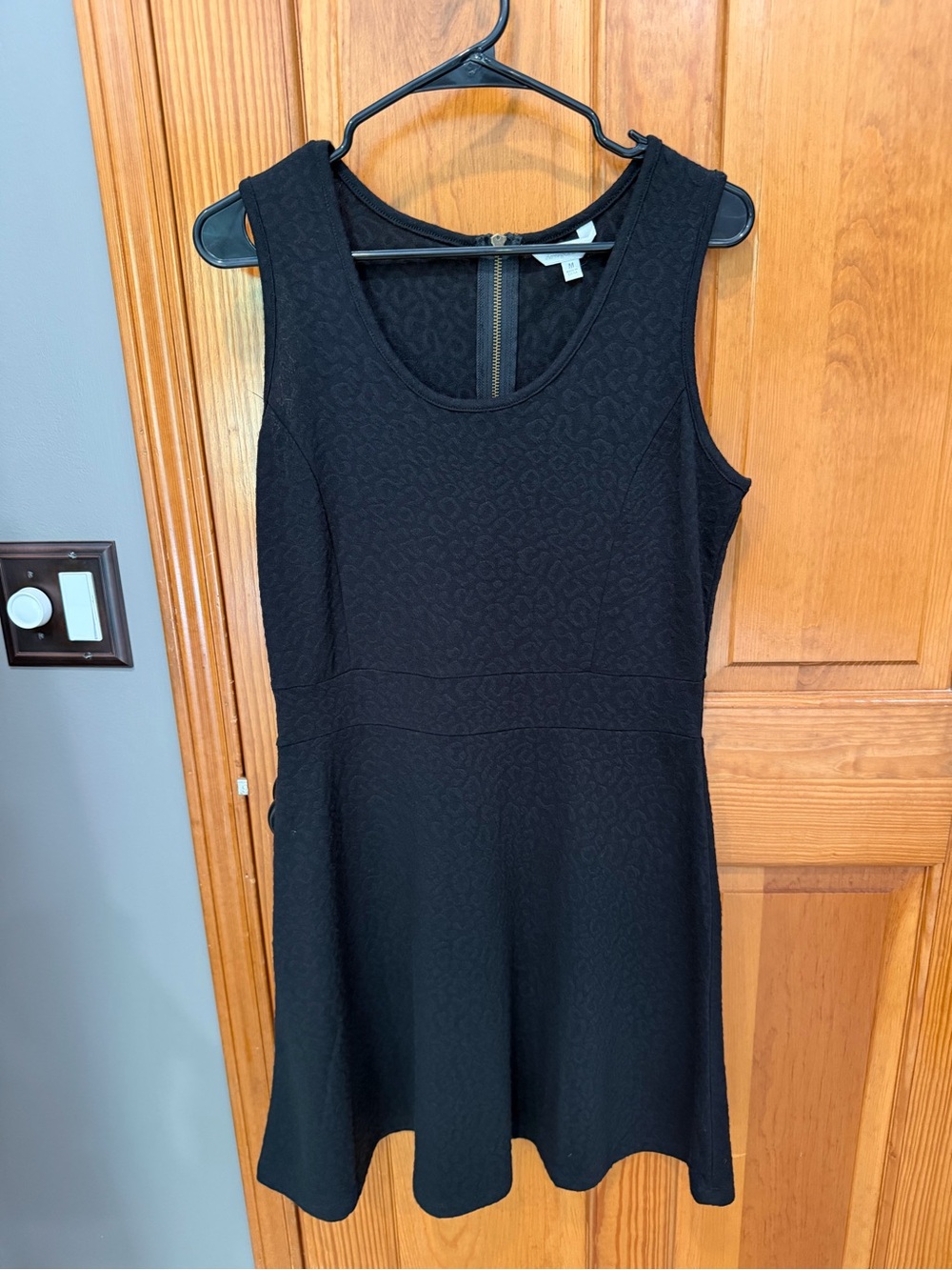 Charming Charlie leopard print tank dress- size medium